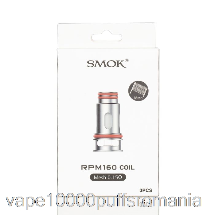 Vape Romania Smok Rpm160 Bobine De Schimb 0.15ohm Rpm160 Bobine Mesh
